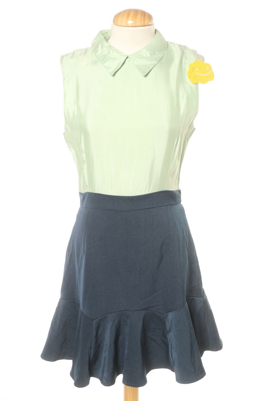 Robe casual kling de la taille M, de couleur vert