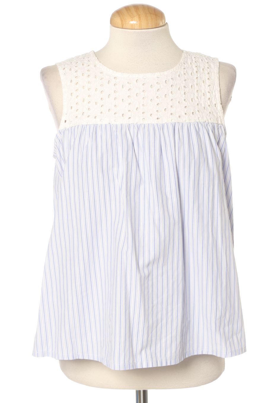Top PERCENTIL de la taille XS, de couleur bleu