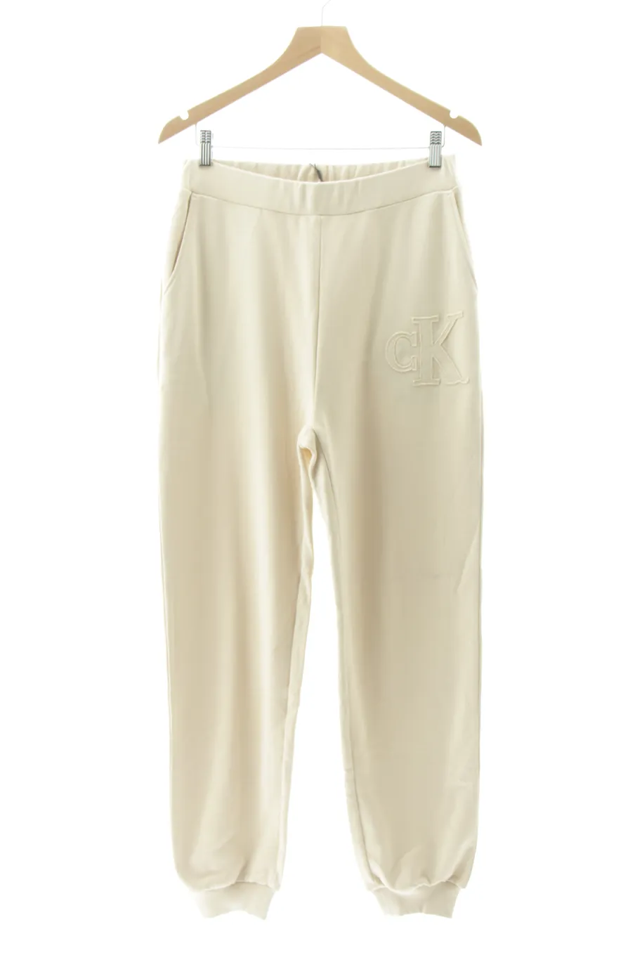 Pantalón Casual de Calvin Klein de la talla M, de color beige