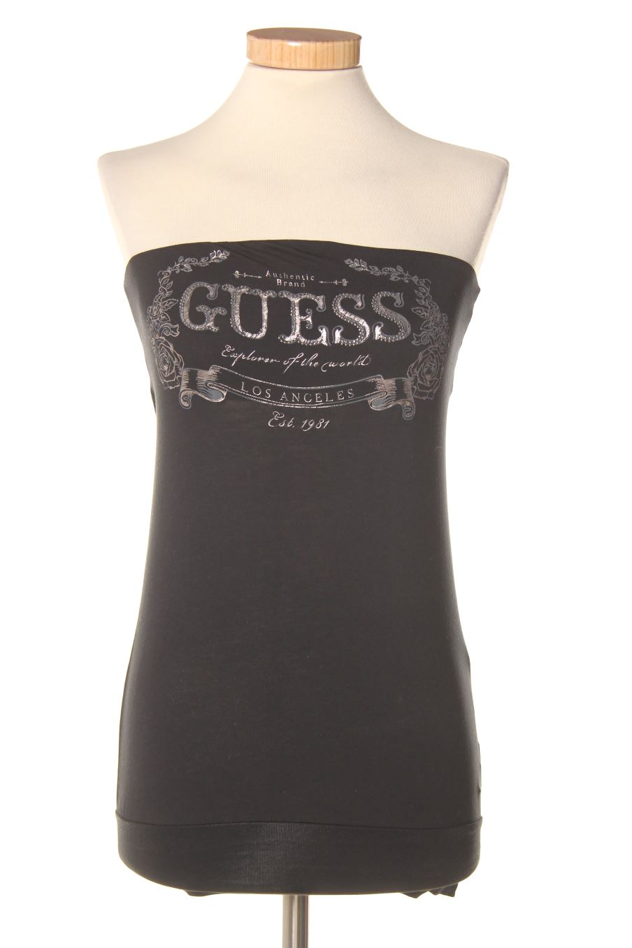 Top Guess de la taille XS, de couleur noir