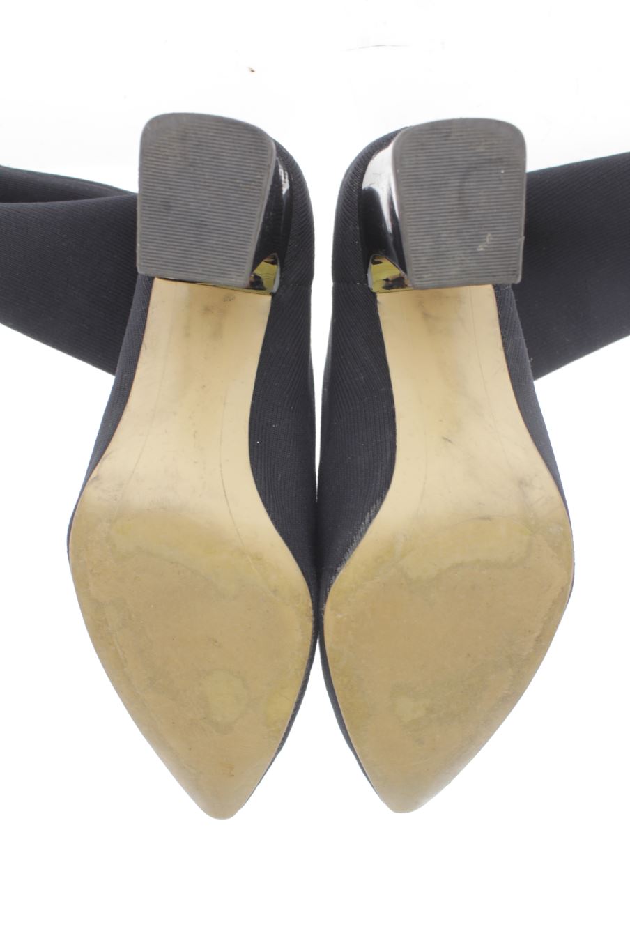 Botines de Zara de la talla 37, de color negro de