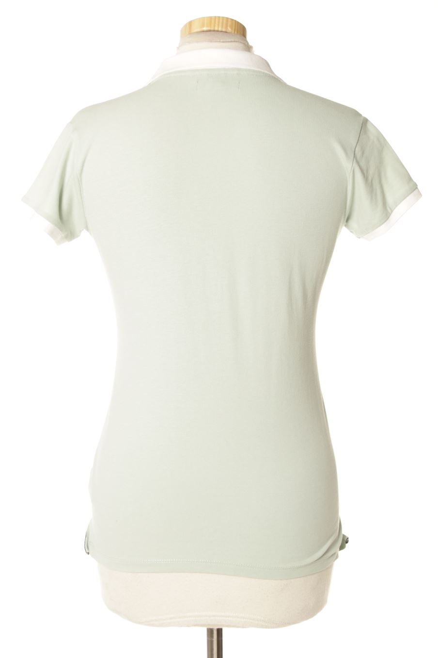 Polo de Sacoor Brothers de la talla S, de color turquesa
