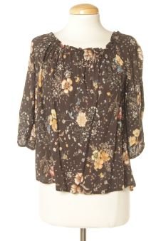 Blusa de manga corta M Stradivarius, foto 1 de 2