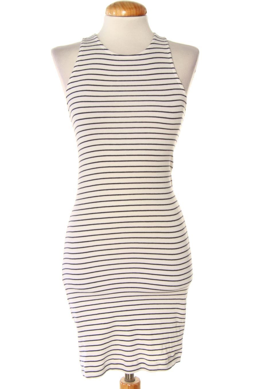 Robe casual H&M de la taille XS, de couleur rayures