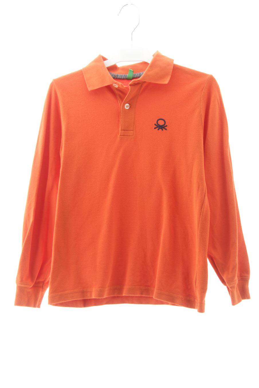 gebraucht Benetton Langärmeliges Poloshirt Größe 122