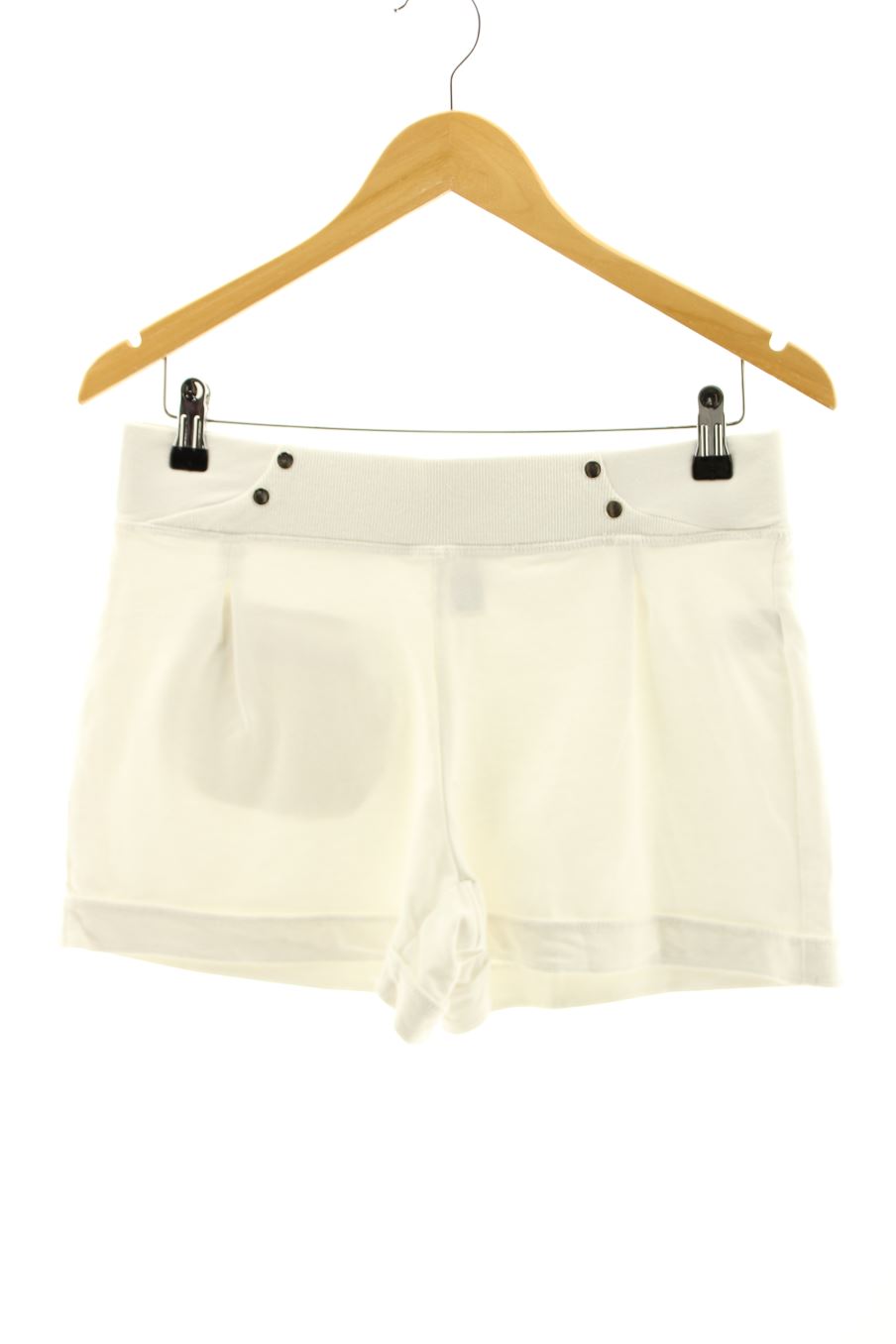 Pantalones cortos de deporte de SEASIDE de la talla 38, de color blanco