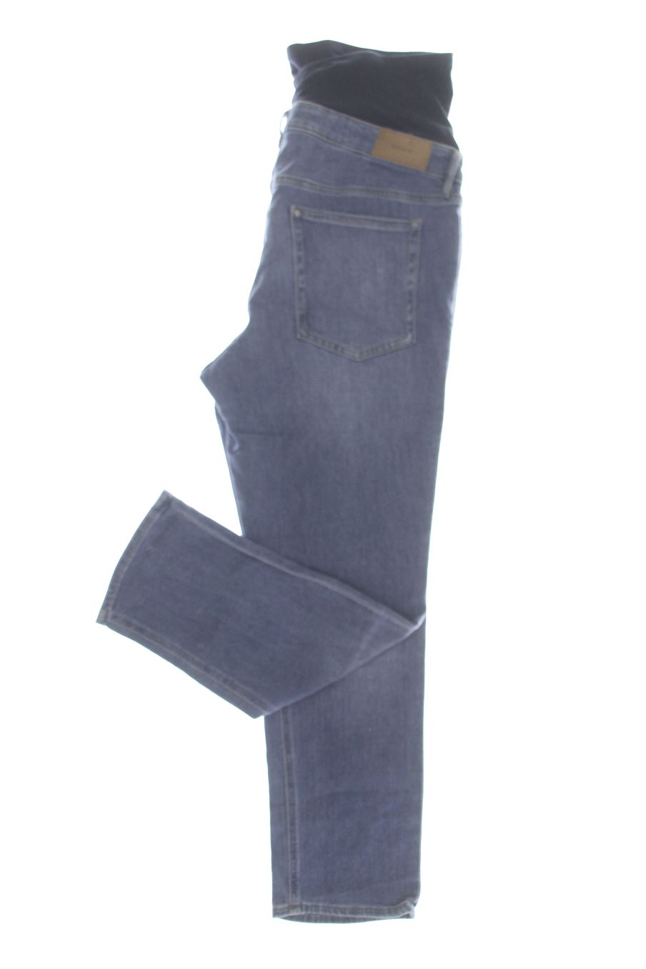 Jeans H&M Premama de la taille L, de couleur bleu de denim de femmes enceintes