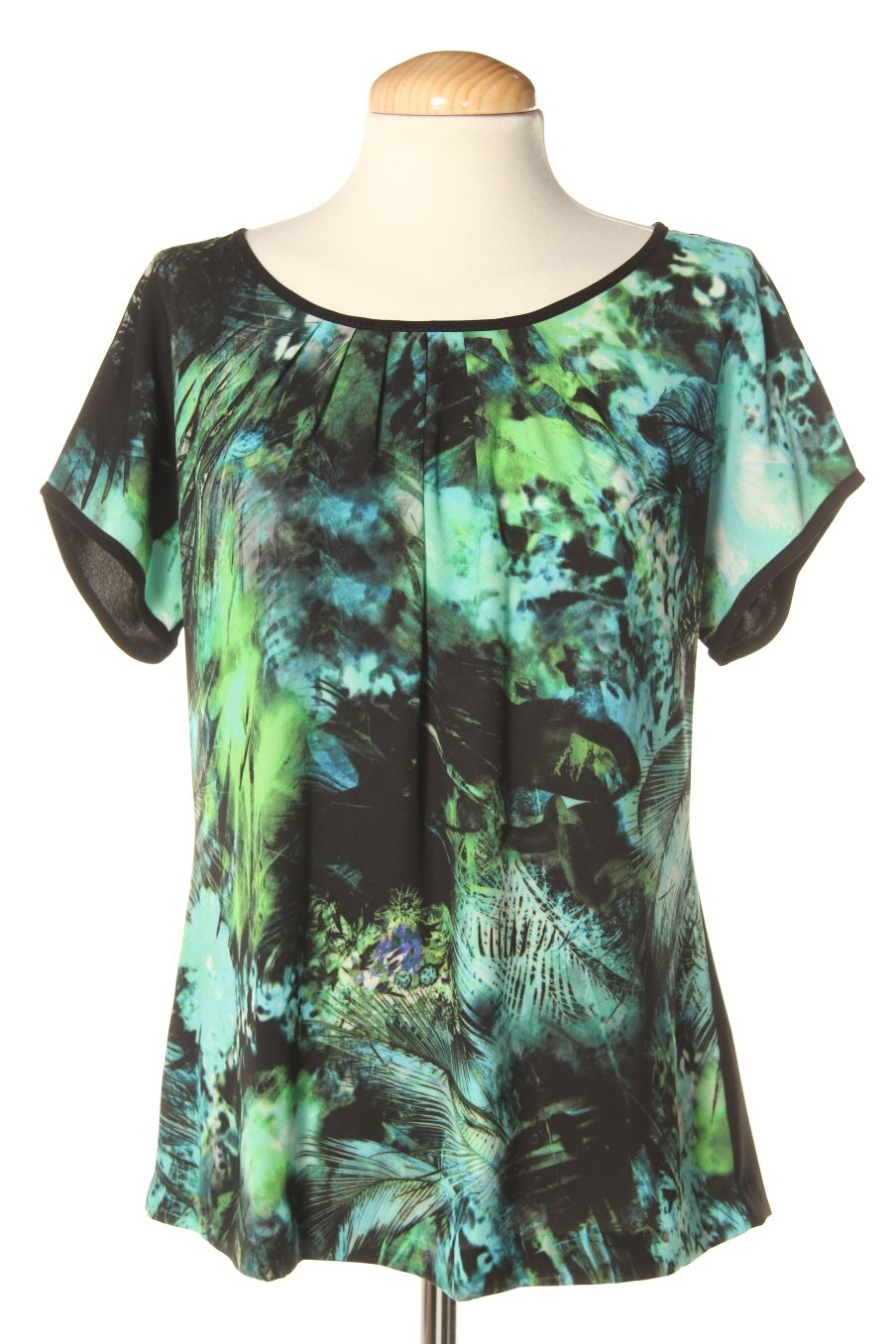 Blusa de manga corta de OKY COKY de la talla 42, de color estampado