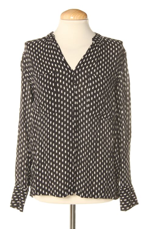 Blusa a maniche lunghe