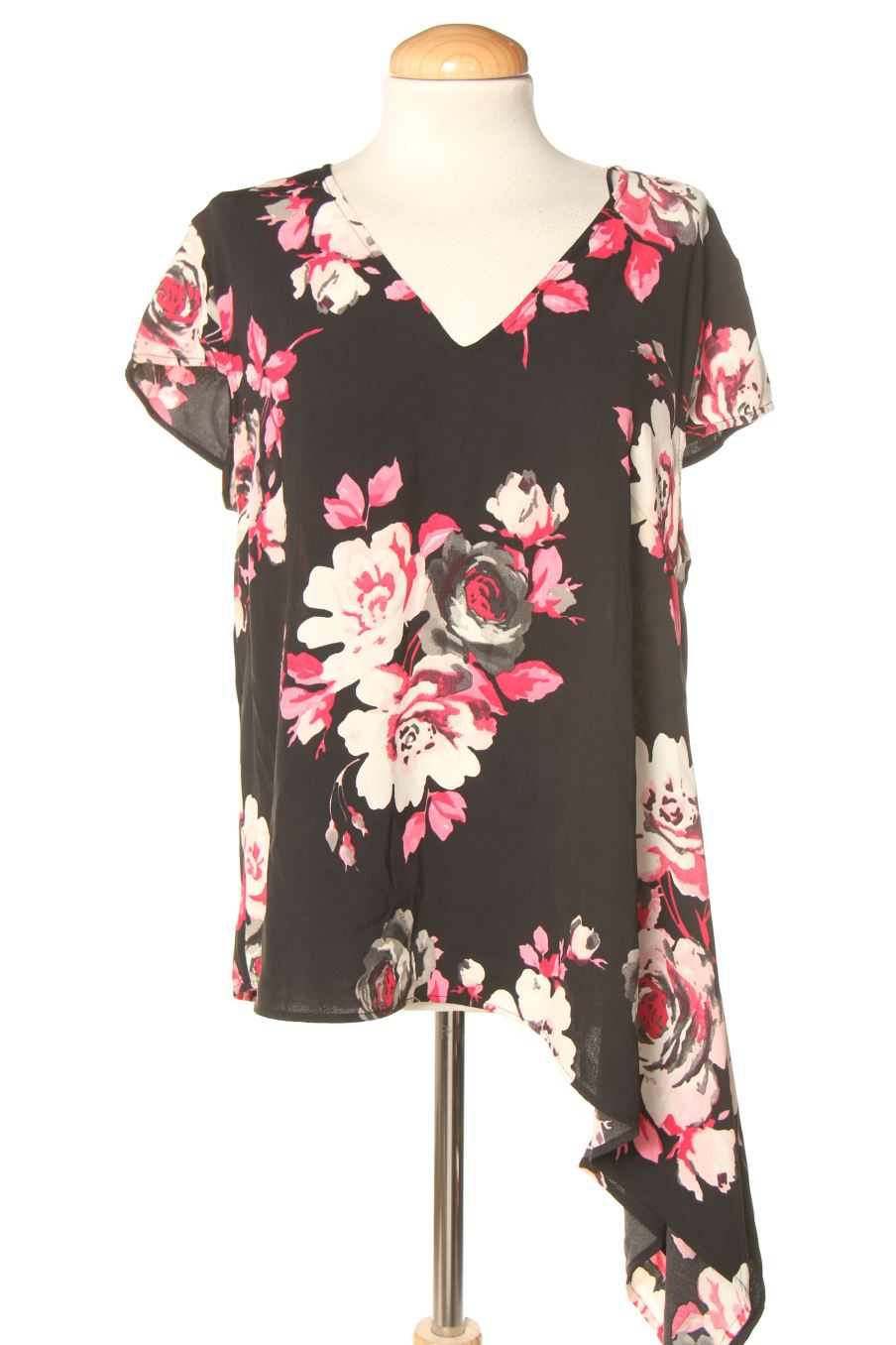 Blouse à manches courtes Yera de la taille M, de couleur fleurs