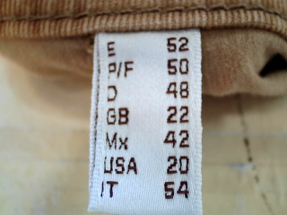 Pantalon Punt roma de la taille 52, de couleur marron
