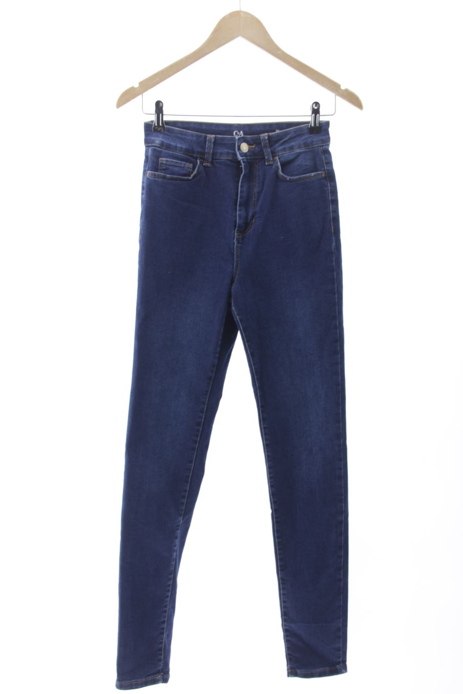 Jeans C&A de la taille 38, de couleur bleu de denim