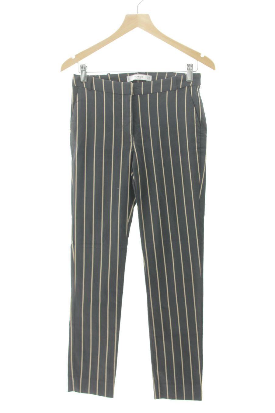 Pantalon Mango de la taille 40, de couleur rayures