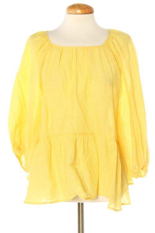 Blusa a maniche lunghe