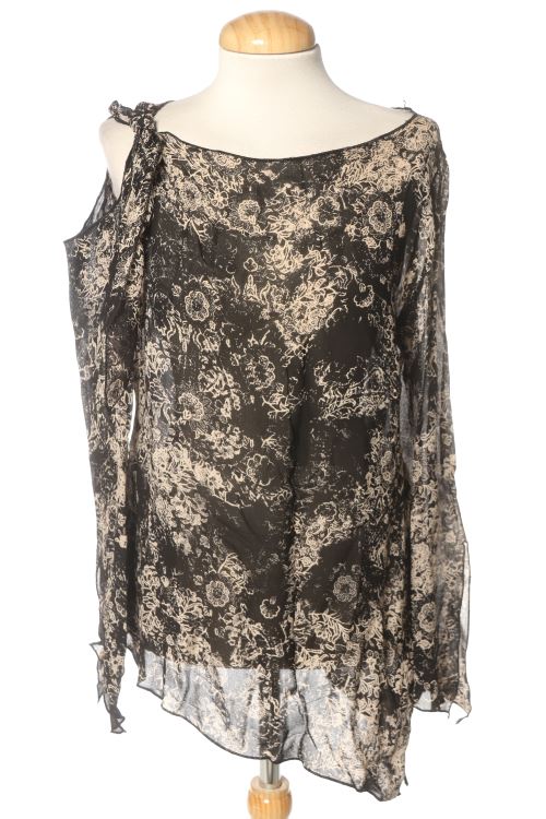Blusa a maniche lunghe