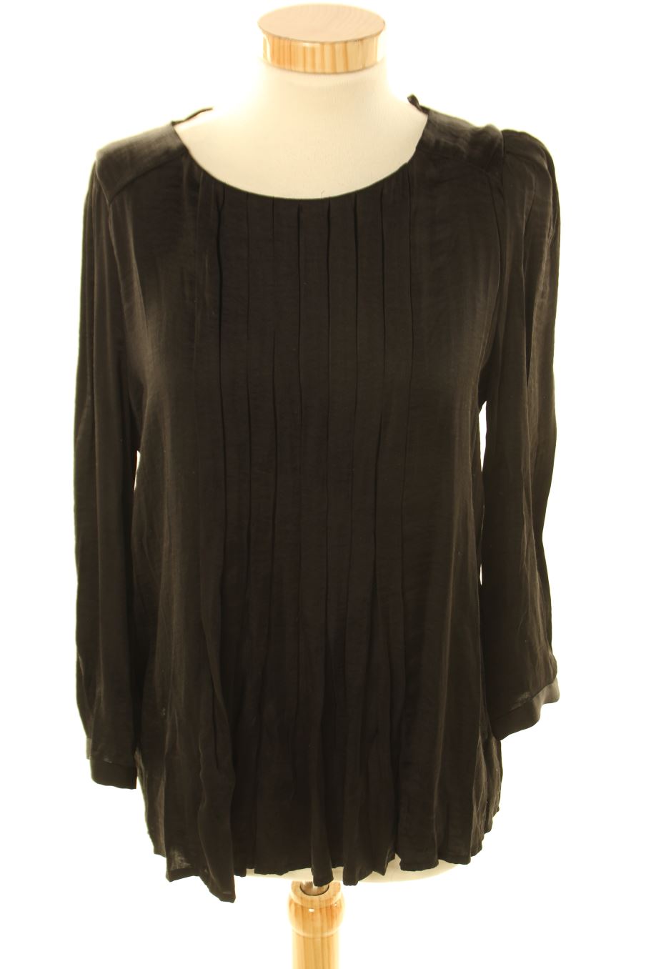 Blusa de manga larga de Mango de la talla S, de color negro