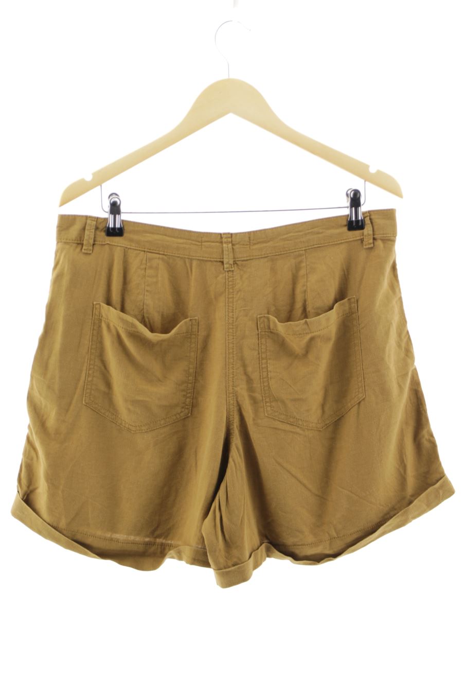 Pantalones cortos de Promod de la talla 44, de color marrón