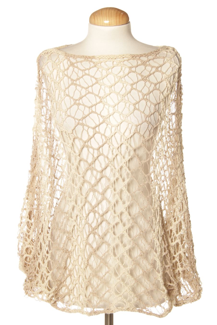 Kimono de Zara de la talla S, de color beige