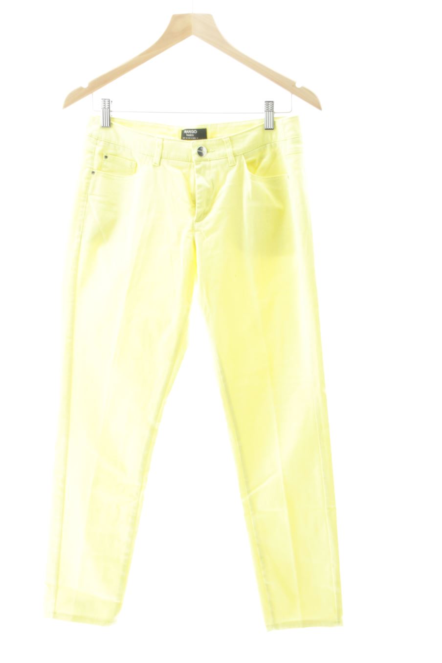 Jeans de Mango de la talla 38, de color giallo
