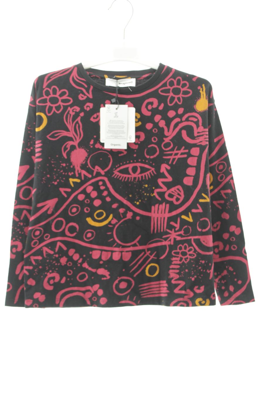 Maglietta a maniche lunghe de Desigual de la talla 7 anni con etichetta
