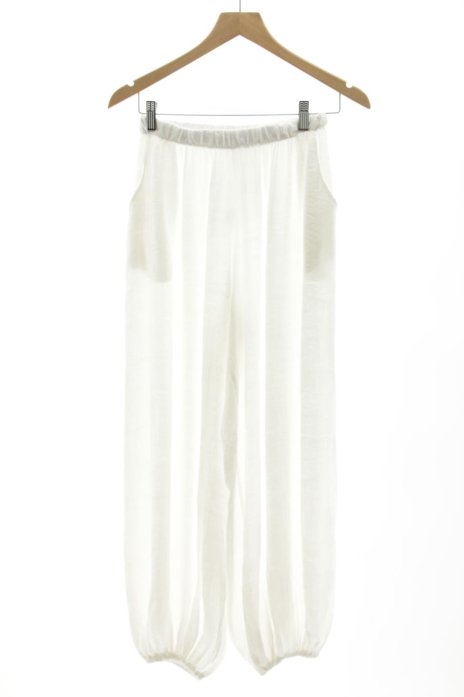 Pantalon Casual Made in italy de la taille Taille unique, de couleur blanc