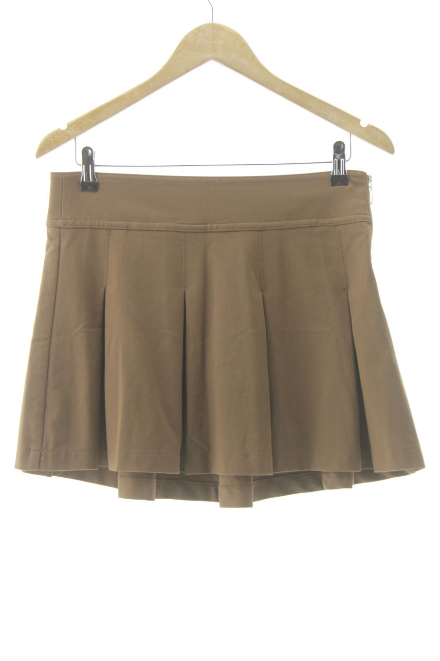 Falda de Bershka de la talla M, de color marrón