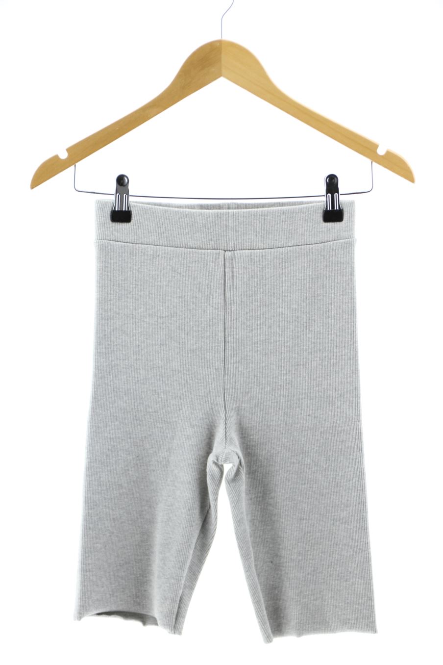 Pantalones cortos de deporte de Zara de la talla M, de color gris