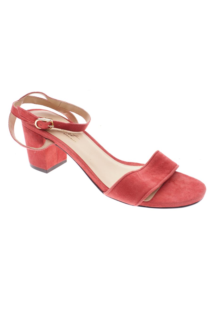 Sandalias tacon de Miss Albright de la talla 39, de color rosa de
