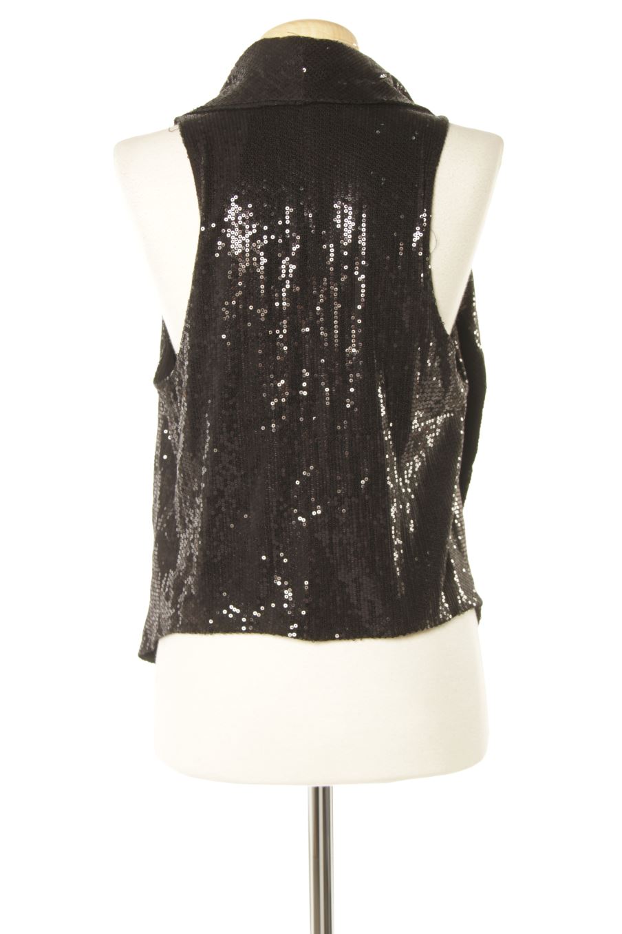 Chaleco de tela de H&M de la talla M, de color negro