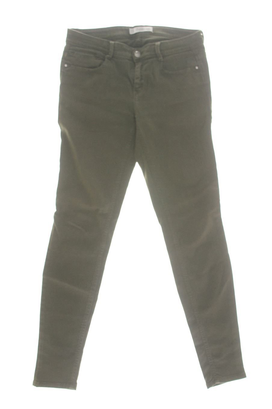 Jeans Trafaluc de la taille 38, de couleur vert de denim