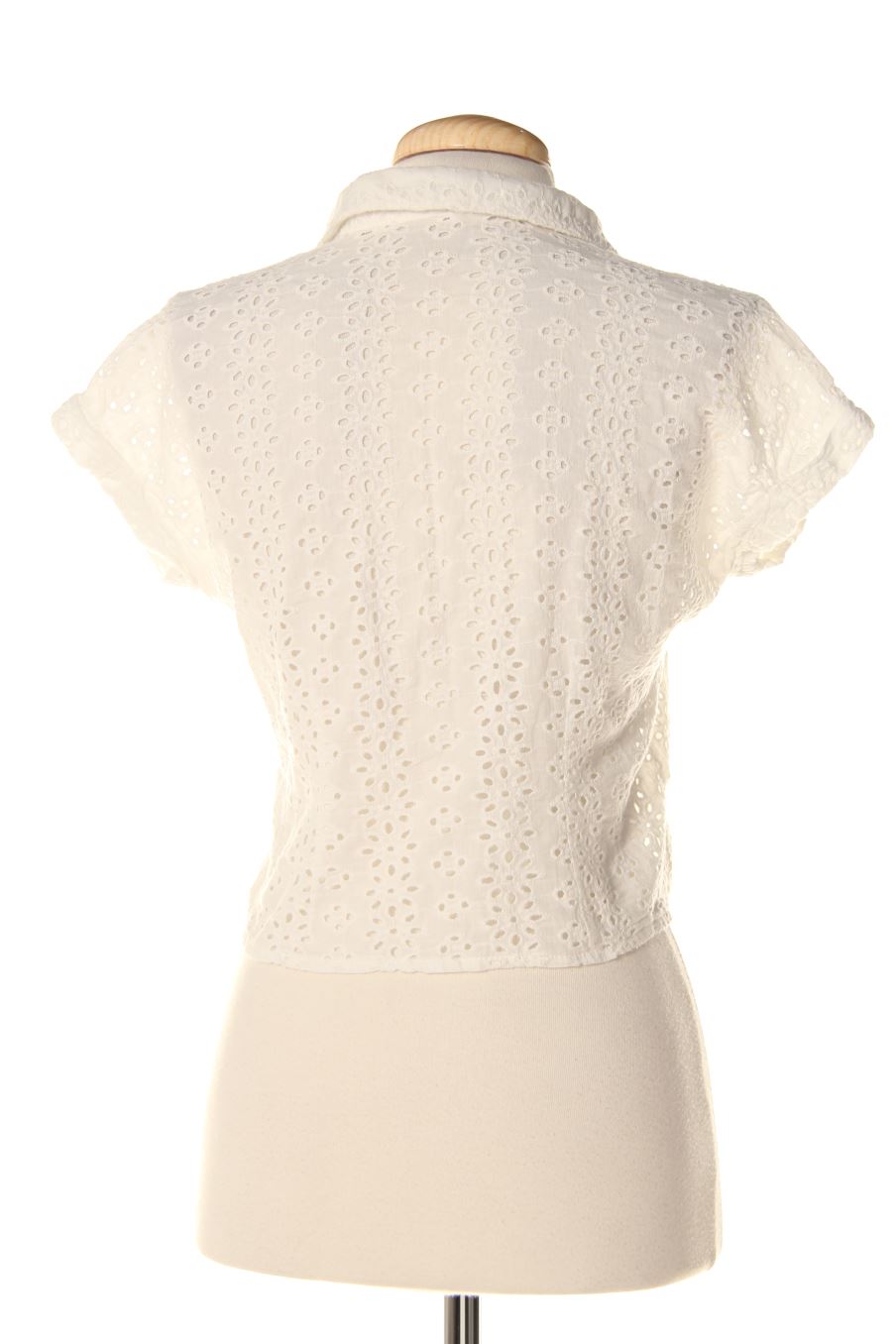 Camisa de BACHATA de la talla S, de color blanco