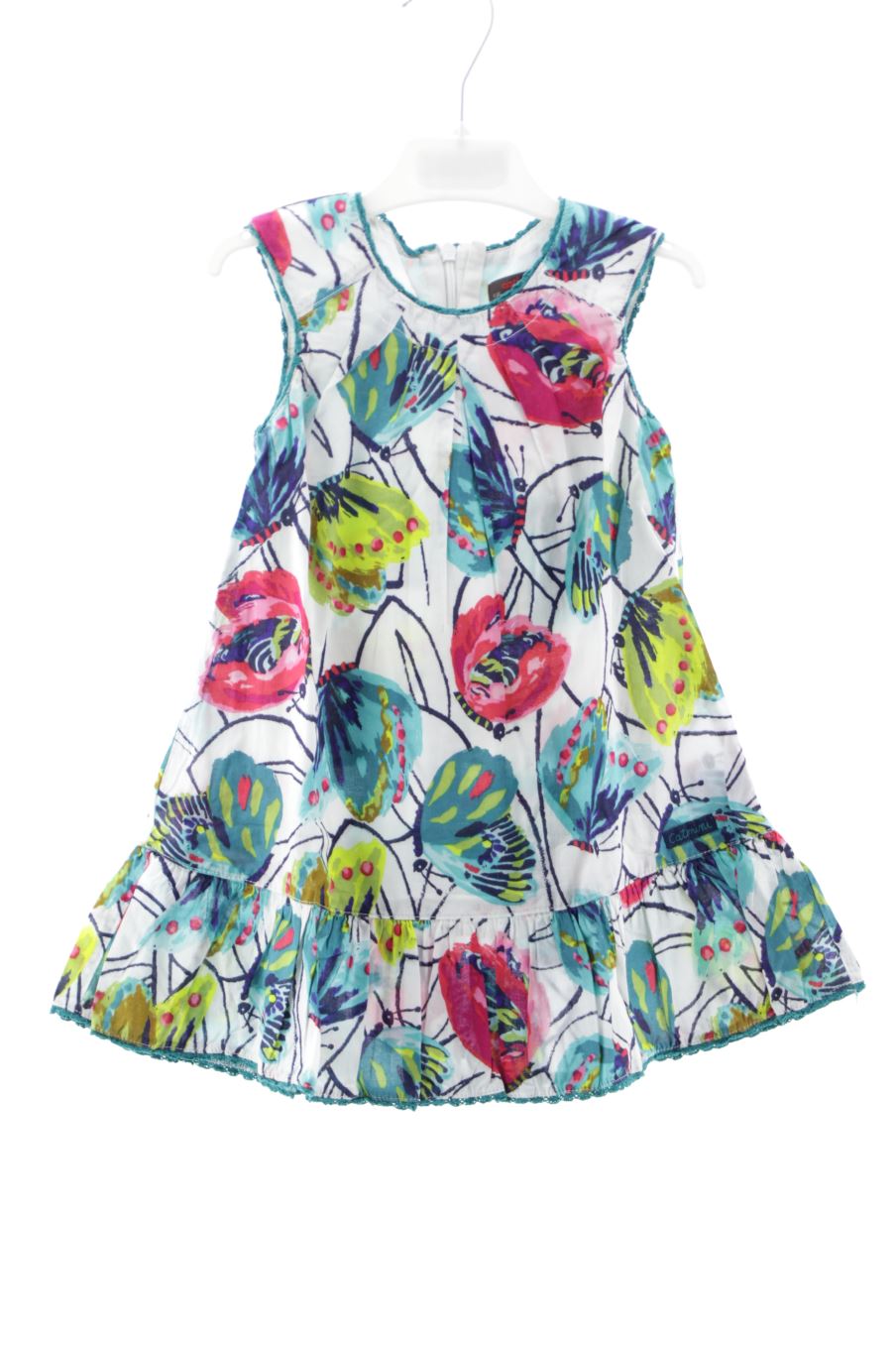 gebraucht Catimini Aufwändiges Kleid Größe 104