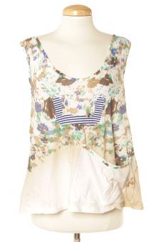 Aufwändiges Top XS U (by Adolfo Dominguez)