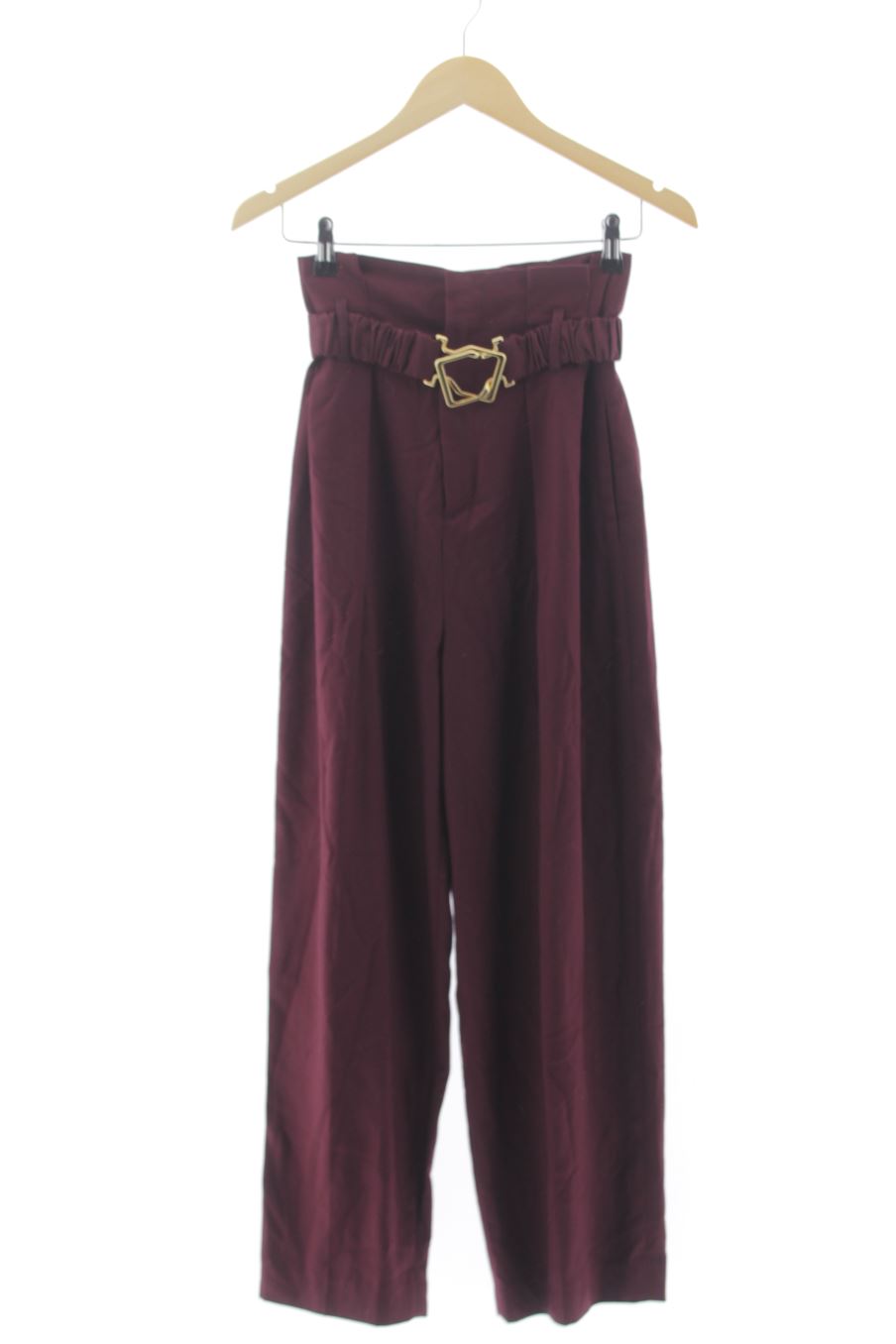 Pantaloni bordeaux zara sales