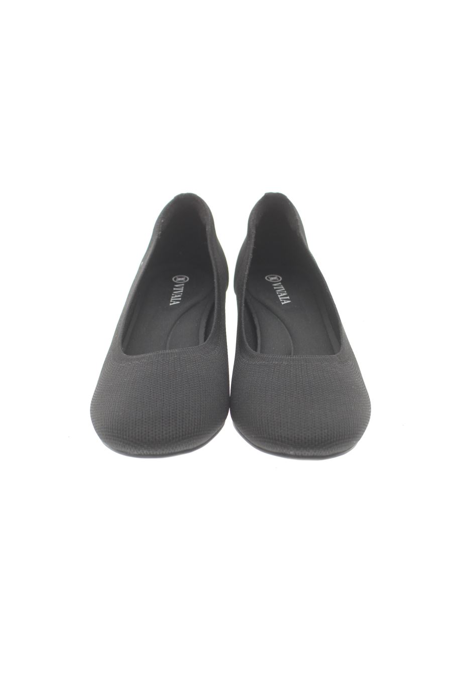 Zapatos de tacon de vivaia de la talla 37, de color negro de