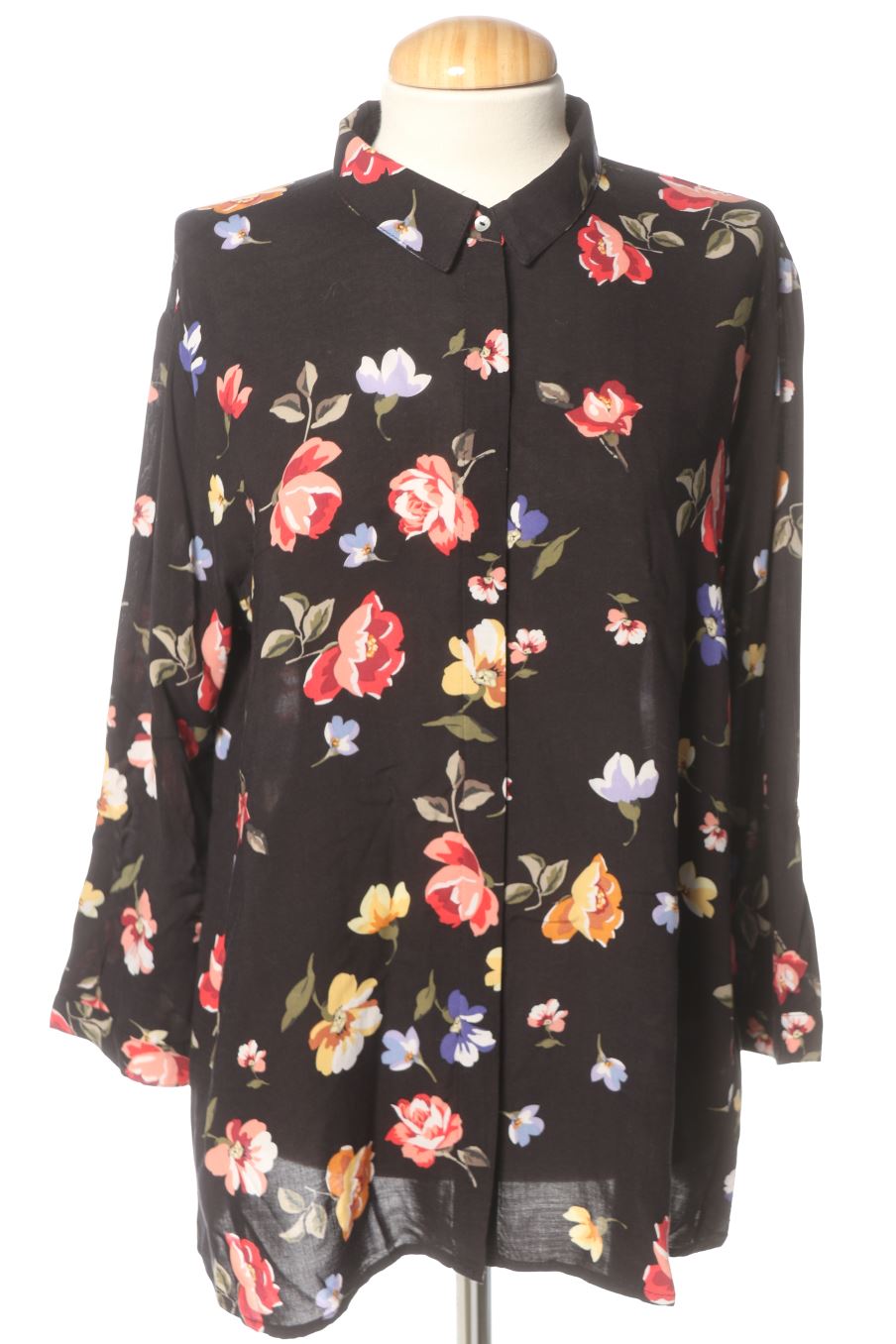 Chemise Stradivarius de la taille XL, de couleur fleurs