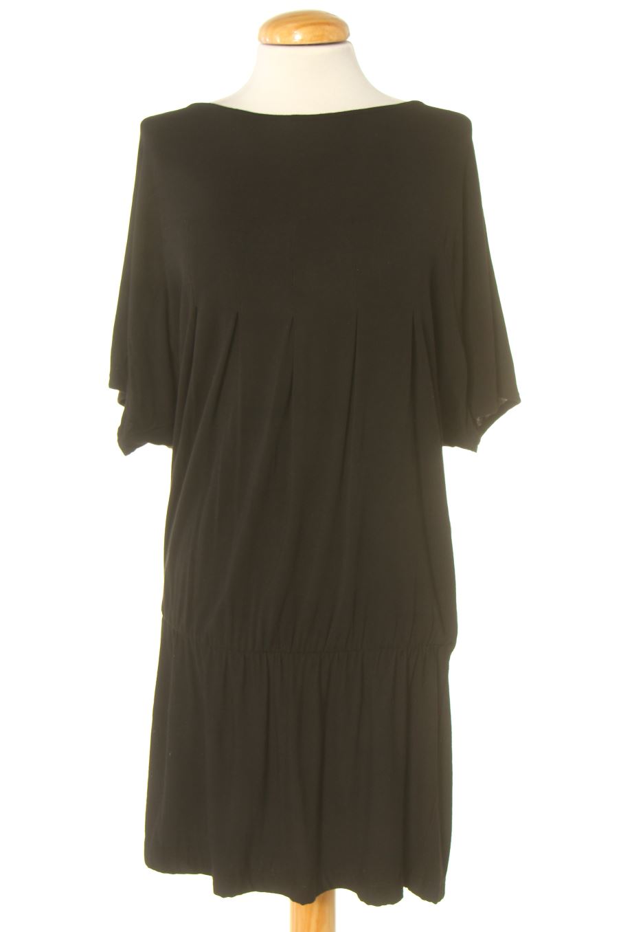 Robe casual Zara de la taille XS, de couleur noir