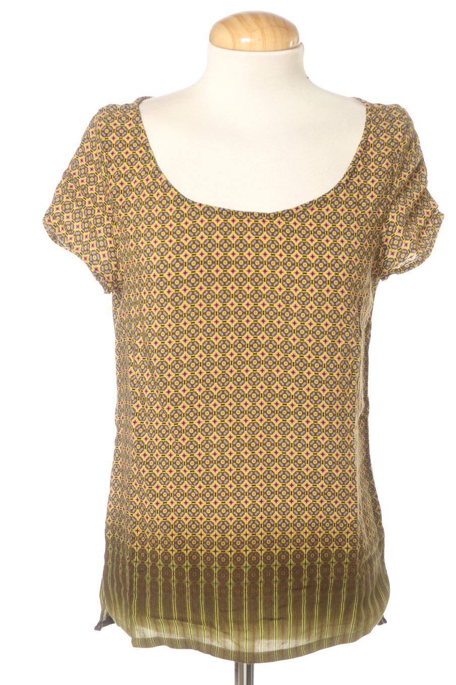 Blusa de manga corta de I.CODE de la talla S, de color estampado