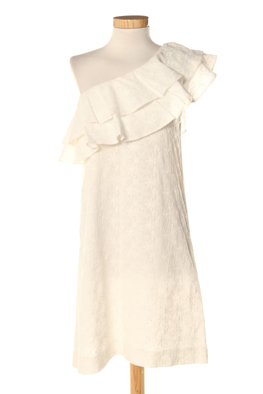 Vestido casual de PERCENTIL de la talla S, de color blanco