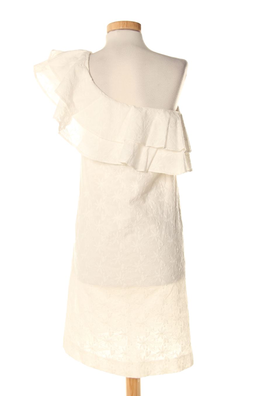 Vestido casual de PERCENTIL de la talla S, de color blanco