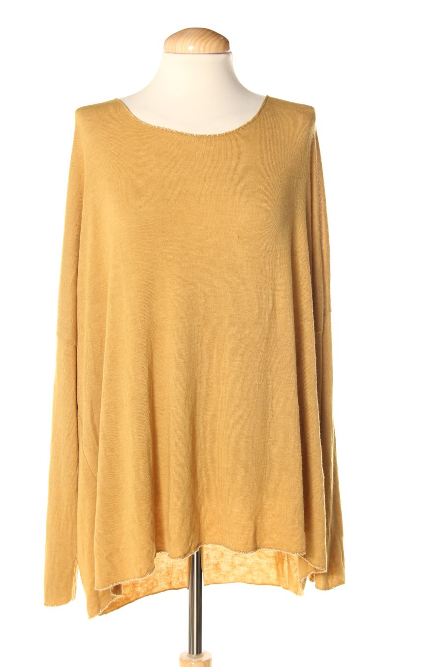 Jerseys de Made in italy de la talla L, de color mostaza