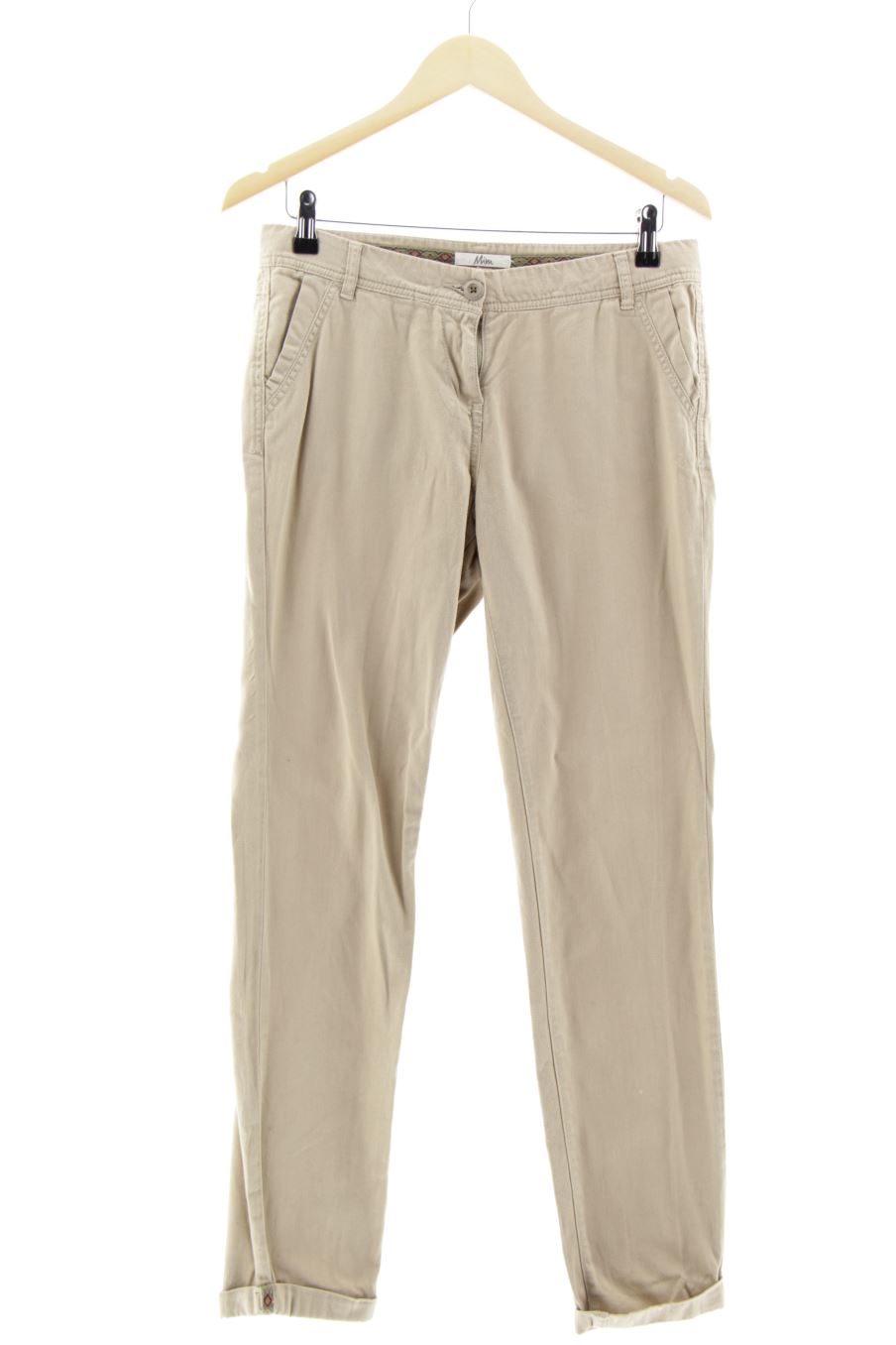 Jeans MIM de la taille 36, de couleur beige de denim