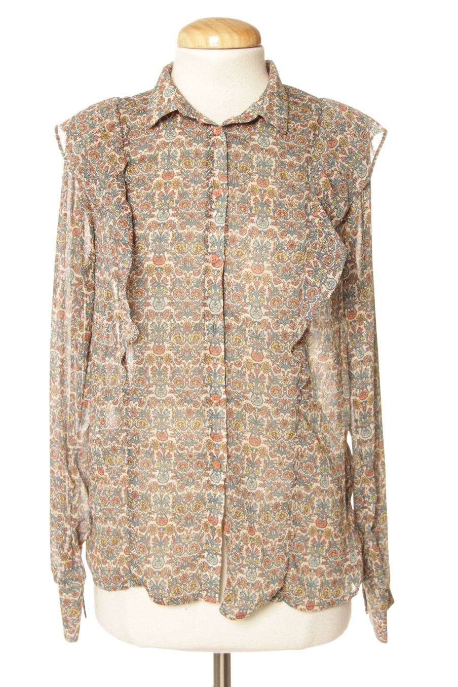 Hemd von BONOBO Größe S, Farbe Geblümt, für