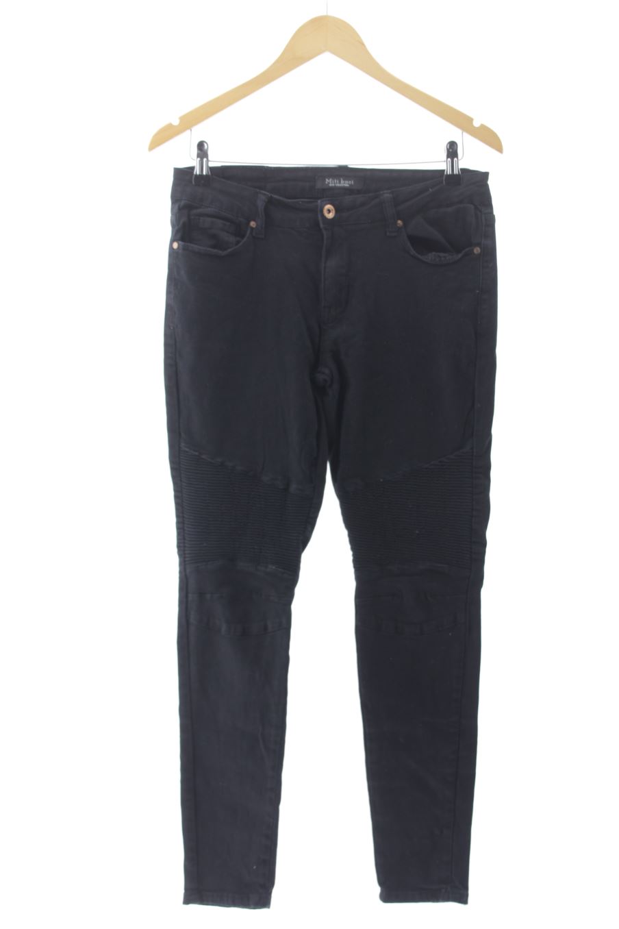 Jeans Miti baci de la taille 40, de couleur noir de denim
