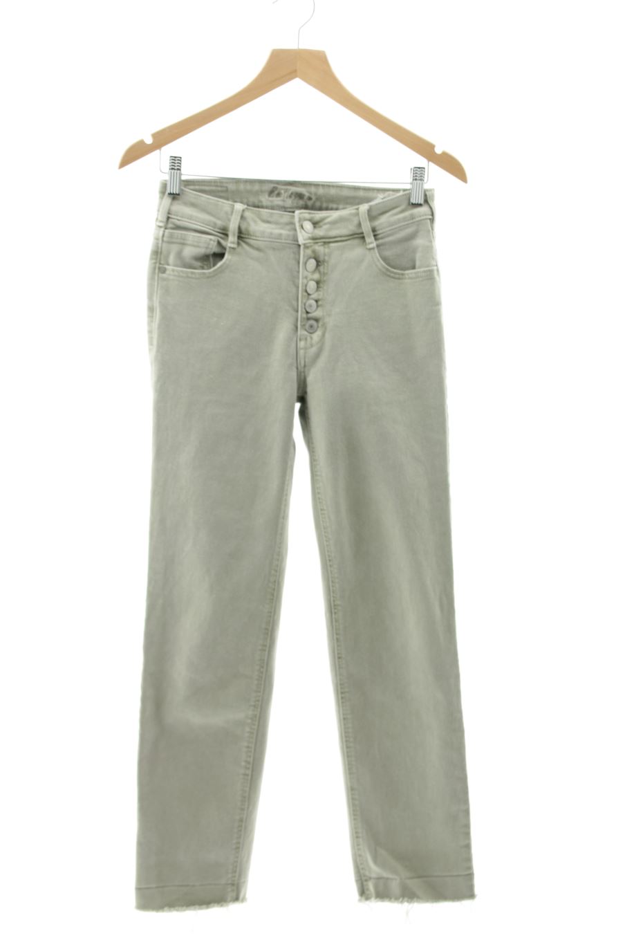 Jeans de Bootleg de la talla 36, de color verde
