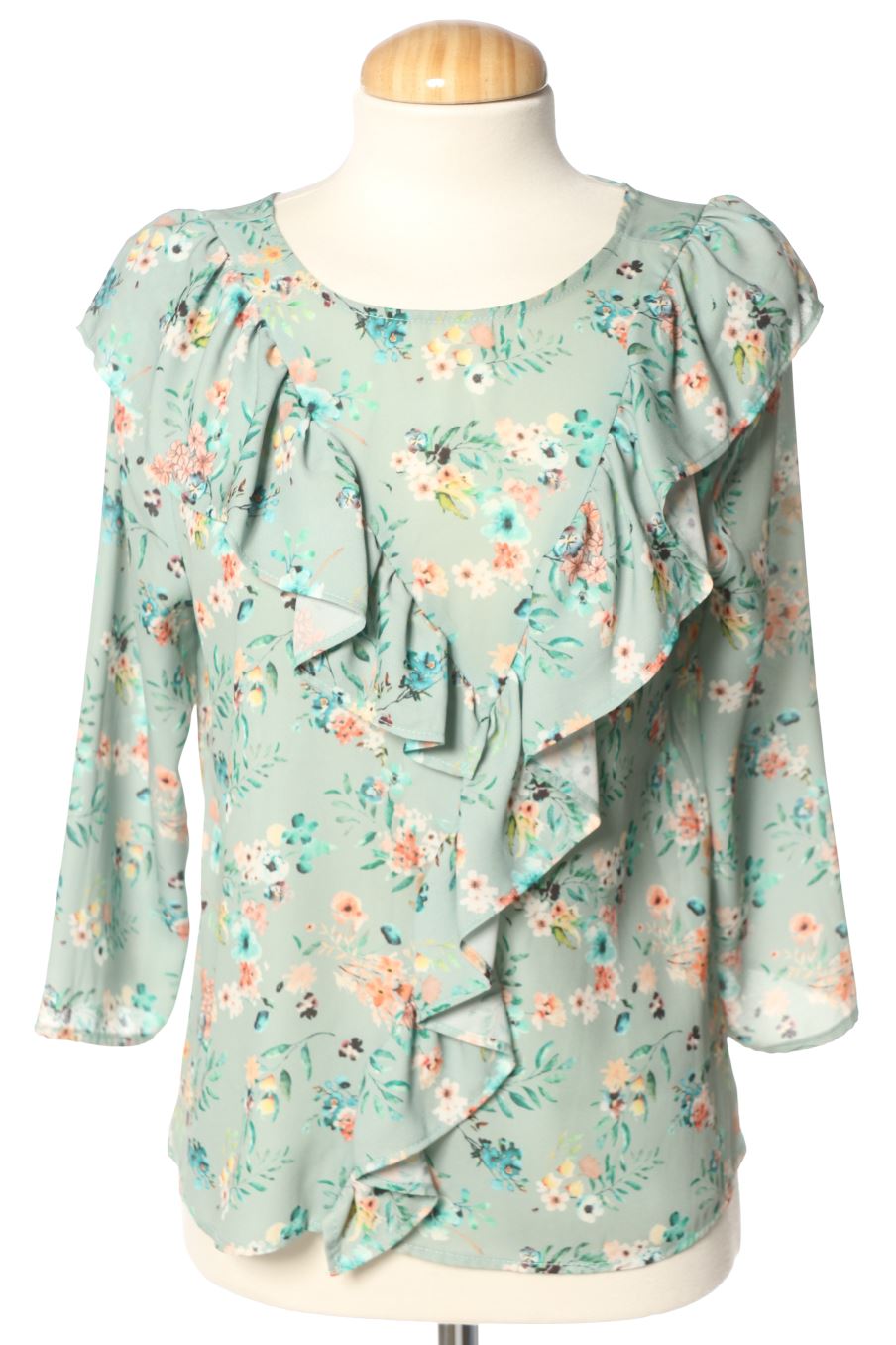 Blouse à manches longues Fórmula Joven de la taille 38, de couleur fleurs