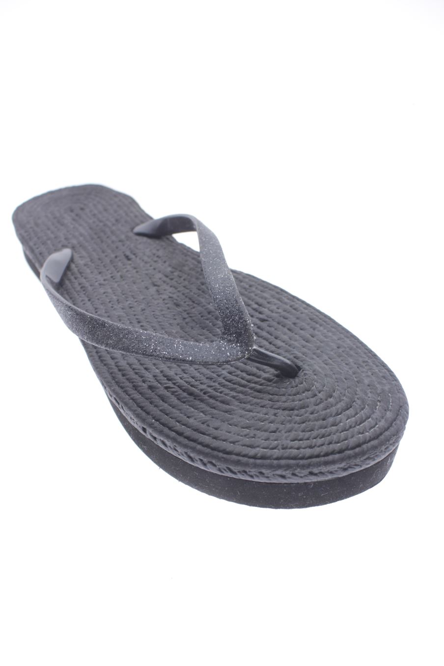 Flipflops von Women'secret in der Grösse 37, in der Farbe schwarz aus