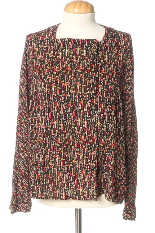 Blusa a maniche lunghe