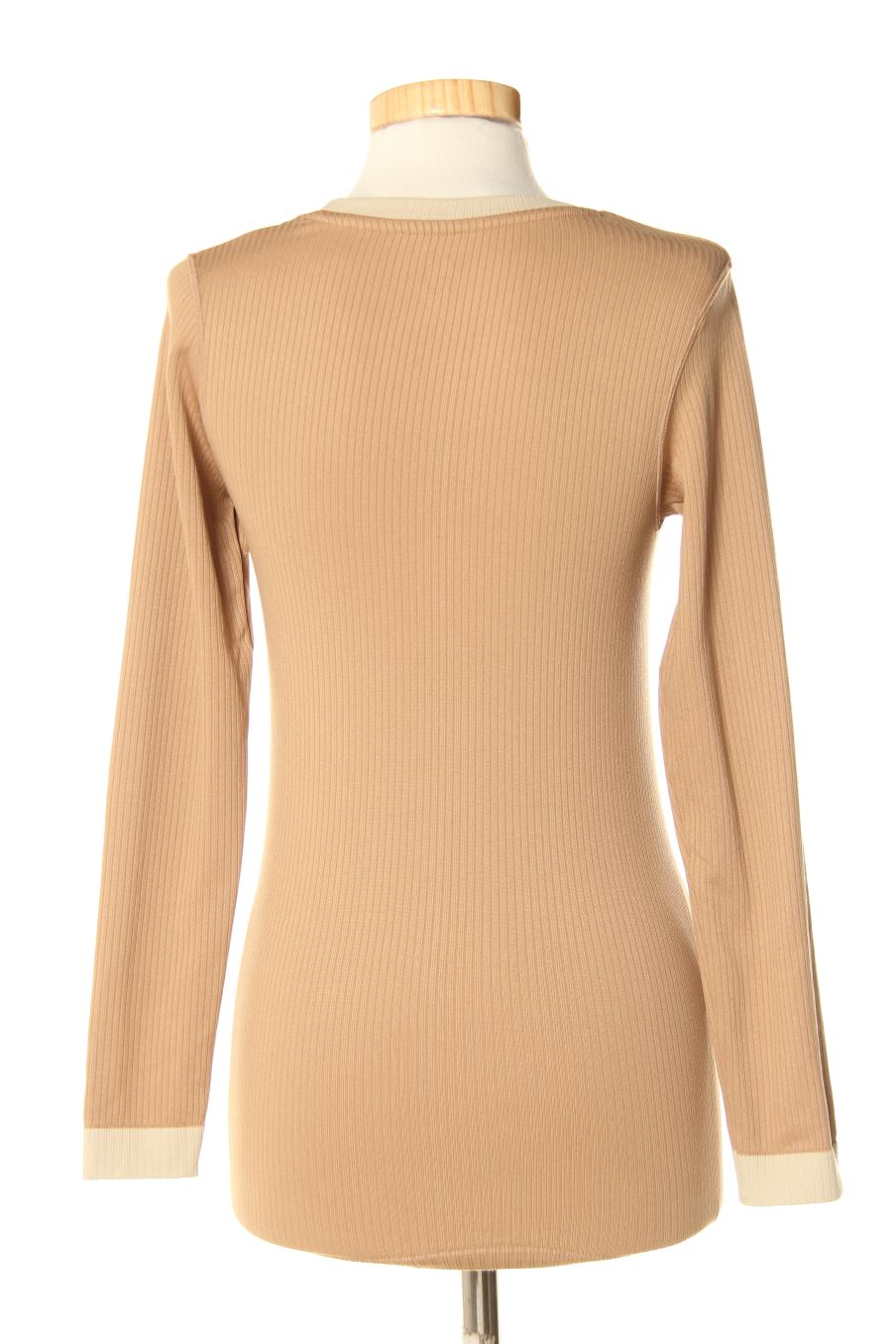 T-shirt à manches longues H&M de la taille XS, de couleur beige