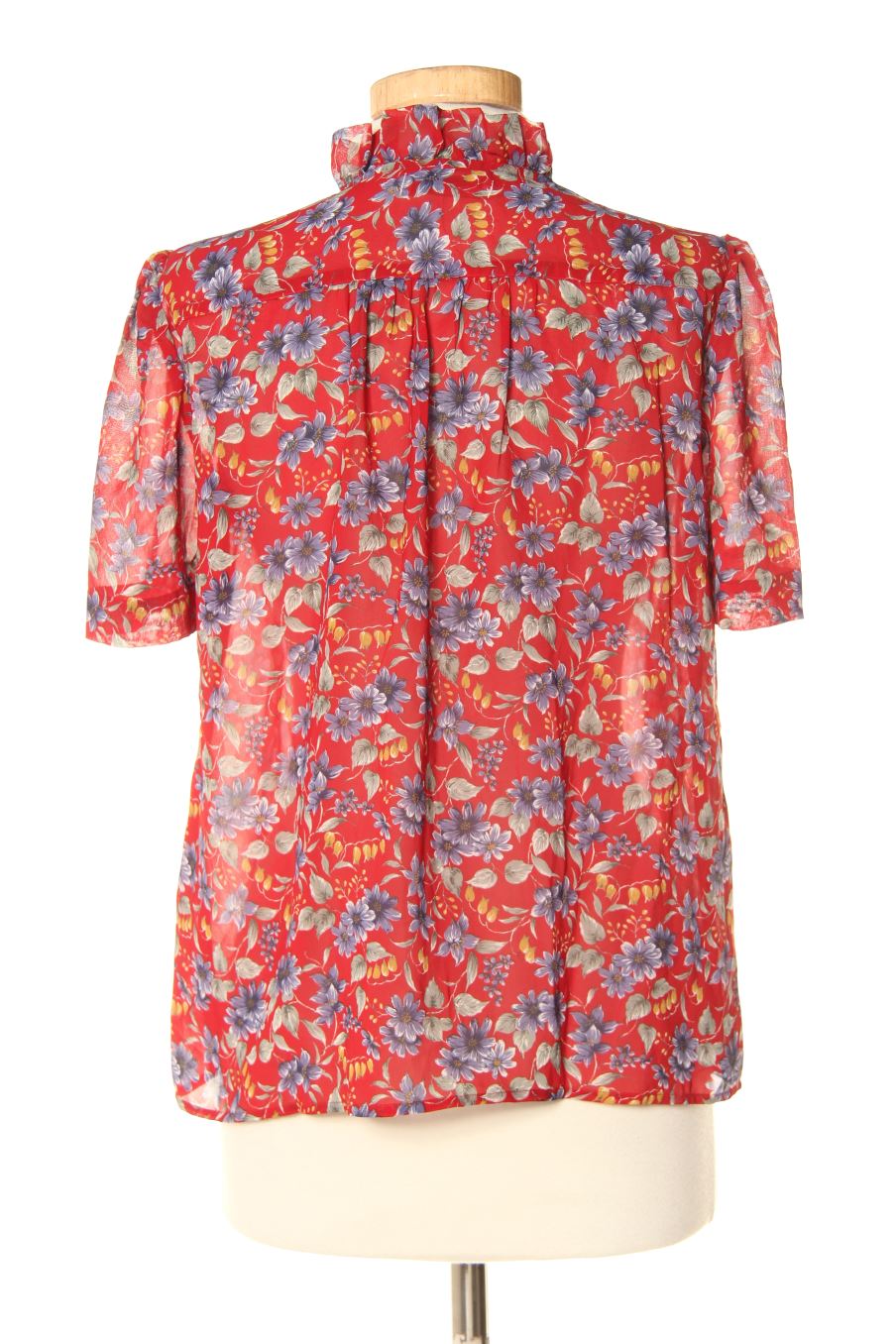 Blusa de manga corta de SusiSweetdress de la talla S, de color flores